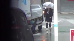 Naughty Japanesse Lashing Out in Public