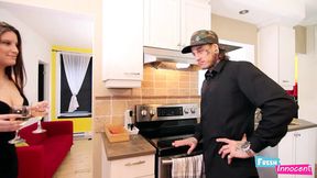 Fresh & Innocent - A Cute Teen is Nailed Fucking Hard in the Kitchen