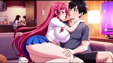 Step sis creampie when parents are in kitchen