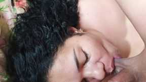 Super throat my wife, sucks it rich