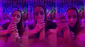 late night romantic cock sucking pov - laney grey - brad newman