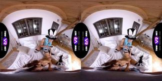 TmwVRnet Alyssa Reece & Melody Petite Lesbian fun gets ruined