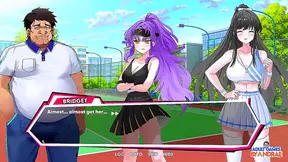 Emis Hot Gym Tryst Ignites Steaming Hentai Desires and Explosive Ecstasy