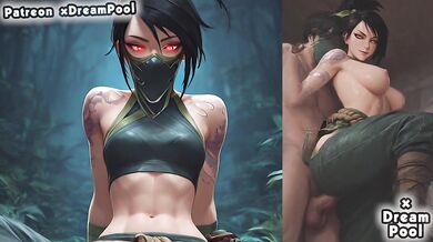 Akali League Choked Blowjob Gushing Cumshot Hentai Ecchi Rough