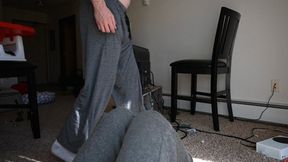 Dylan relaxes during foot worship (1080)