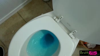 Lana Rhoades' Bathroom Blowout - Sis Gets Pissed