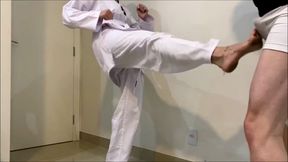 Very Hard Ballbusting Taekwondo