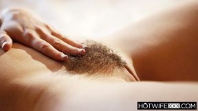 Beautiful brunette babe Jane Wilde  impaled in the morning