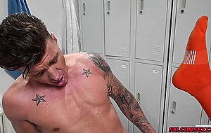 Wow Massive bareback orgy in the locker room