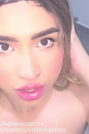 Hetero Destroys Femboy's Ass Bareback and Cums Inside, Creampie. Squirt