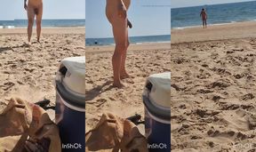 On the Nudist Beach