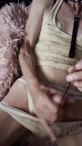 Sissy Using Sounding Rods