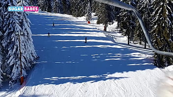 SUGARBABESTV : MY FIRST MIDGET BLOWJOB ON THE SKI VACATION