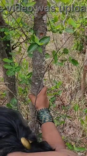 My wife risky out door sex in forest   Clip 1