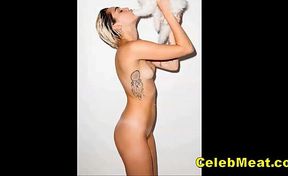 Compilation of Miley Cyrus' Nude Adventures - Small Tits Edition