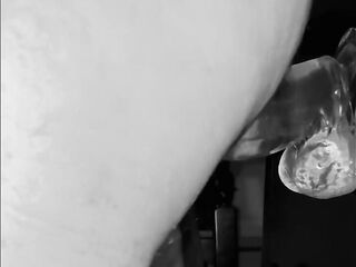 Huge 10 Inch Sex toy in my Rectal hole