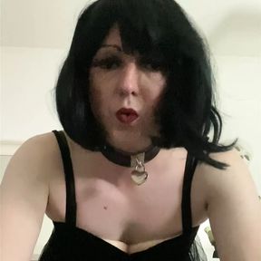 Crossdresser Isabell Dildo Doggy