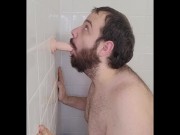 Shower head and gagging