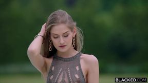 Blacked Gorgeous Model Can't Oppose Her Photographer's BBC