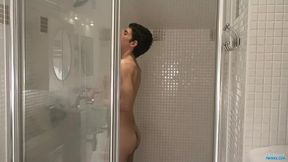 Hung Daniel in the Shower