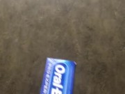 Would you rather brush your teeth with toothpaste or my black dick??