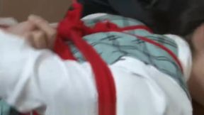 Japanese Mansion Tour Turns Into Bukkake Frenzy with Andora and Her Bandaged Liaisons