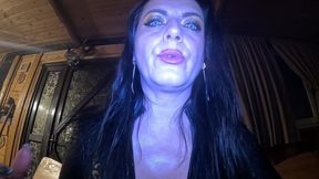 vampire joi domination – gooning whispers, spit & obedience