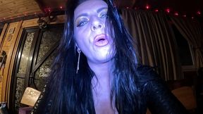 vampire joi domination – gooning whispers, spit & obedience