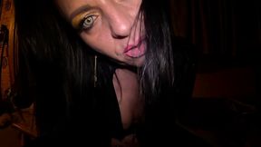 vampire joi domination – gooning whispers, spit & obedience