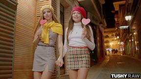 Tushyraw Euro Cuties Get Their Tight Assholes Stretched