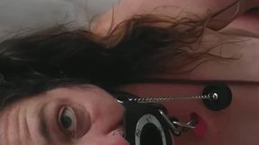 Daddy uses BBW Sub slut's Asshole & Throat as Chamberpot Piss Whore