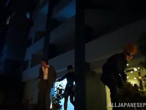 Horny Ria Horisaki gets dominated and pleased