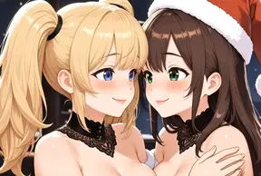 Hotwife gets tied and spanked by boss on Christmas Eve