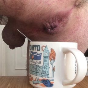 Mentos Candy in ass for coffee