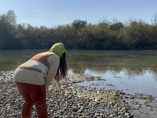 Ogre Gal Farting In The Woods