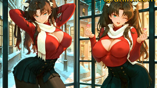 Tohsaka Rin in a Super-hot Night of Spunky Elations