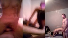 skinny vergin teen with perfect body and small tits and small ass get fucked by step dad , ride a huge cock to big for her the first time !