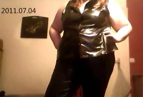 Leder Dress