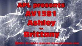 Ashley vs Brittany - A BBW with a leash!