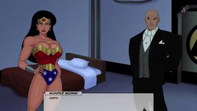 Blonde Harley Quinn Fucks Superheroes in Busty Hentai Adventure