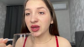 Spit Drip Morning Mouth: Oral Fetish Bliss