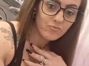 ASMR Peeing I Film Myself Pissing In Public House Party Bathroom On The Toliet For You