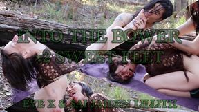 Into the Bower - v2 Sweet Feet (Eve X and Sai Jaiden Lillith) WMV HD