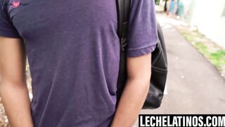 LecheLatinos.com -  Ariano maintains eye contact while blowing my big dick