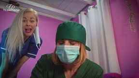 POV Sounding and Humiliation with Dr Payne and Nurse Lucy - MP4