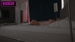 Step Mom and Son's Hotel Room Adventure: One Bed, Unexpected Moments! Tags: Kisscat, hot milf, passion sex, perfect body, big booty, tattoos.