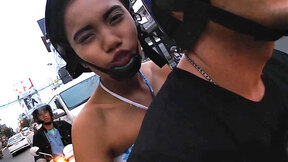 ”Amateur Asian teen GF blowjob after a night out in town”