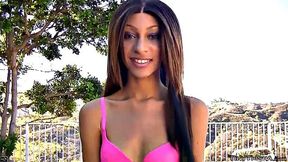 Anal teen Trisha sucks on dick in POV hardcore