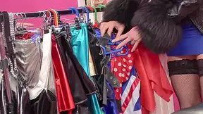 Lucky stud gets to screw two gorgeous babes wearing sexy lingerie