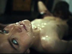 Lesbian freaks give each other intensily powerful orgasms